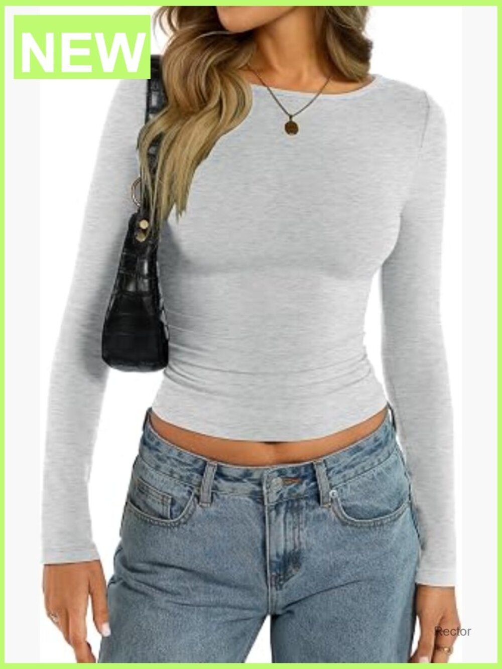 Women's Cotton Boat Neck Long Sleeve Crop Top Y2K Stretchy Going Out Shirt